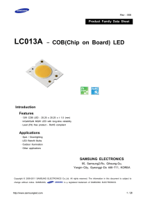 LC013A - COB(Chip on Board) LED