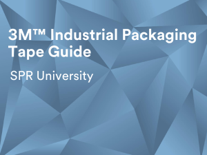 3M™ Industrial Packaging Tape Guide