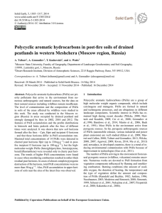 Polycyclic aromatic hydrocarbons in post-fire soils of