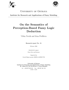 On the Semantics of Perception-Based Fuzzy Logic Deduction