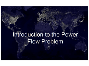 Power Flows - School of Electrical Engineering and Computer Science