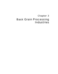 Basic Grain Processing Industries