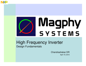 High Frequency Inverter