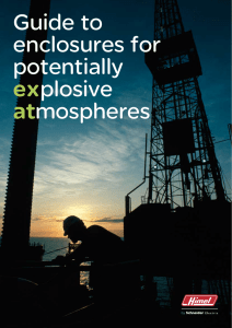 Guide to enclosures for potentially explosive atmospheres