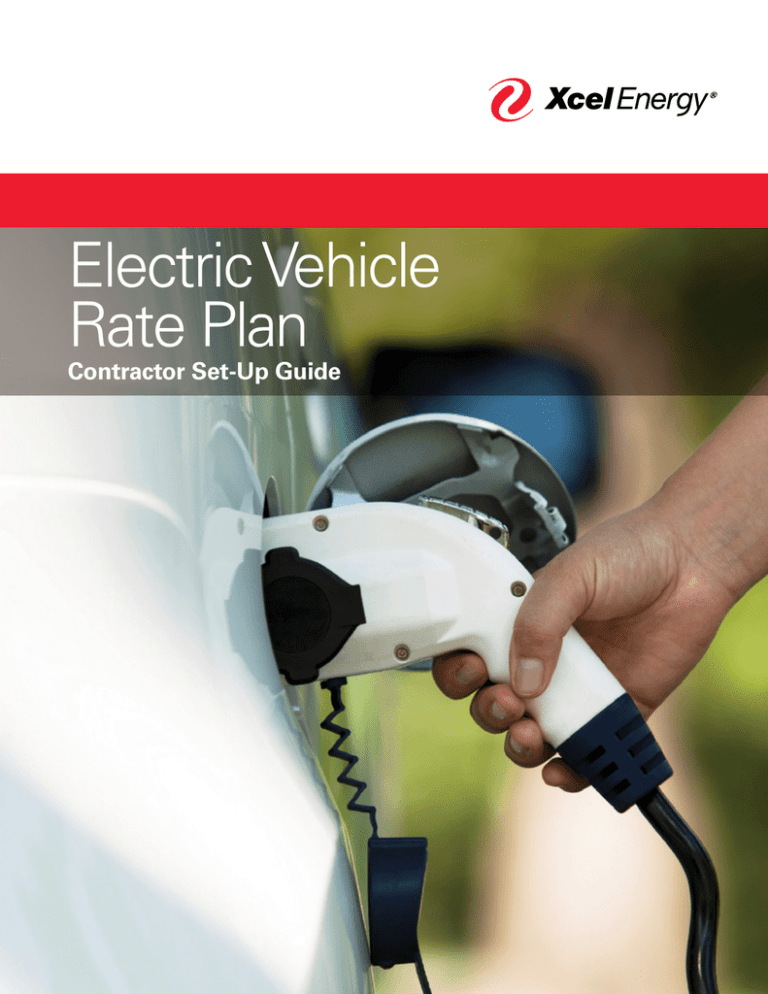 Electric Vehicle Rate Plan