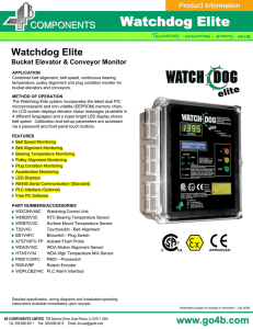 Watchdog Elite Bucket Elevator and Conveyor Monitor