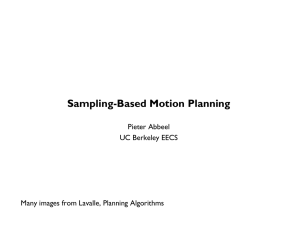 Sampling-Based Motion Planning