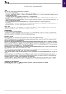 Technical Characteristics PDF