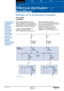 Design of a protection system