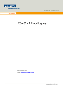 RS-485 - A Proud Legacy