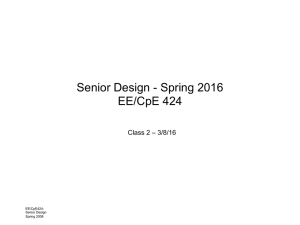 Senior Design - Stevens Institute of Technology