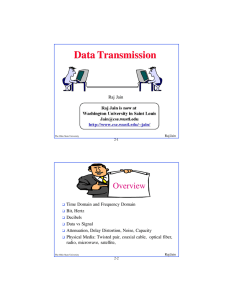 Chapter 2: Data Transmission