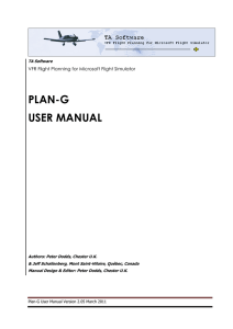 PLAN-G USER MANUAL