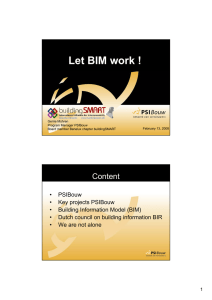 Let BIM work