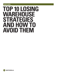 top 10 losing warehouse strategies and how to avoid them