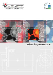 Slip ring motors