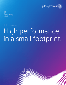 High performance in a small footprint.