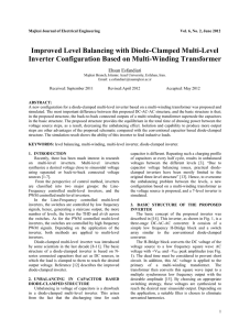 Improved Level Balancing with Diode-Clamped Multi