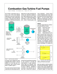 Combustion Gas Turbine Fuel Pumps