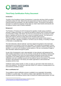 Third Party Certification Policy Document