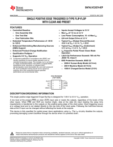 SN74LVC2G74-EP - Texas Instruments