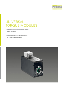 universal torque modules