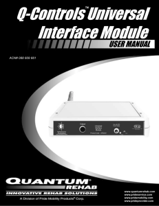 Q-Controls Universal Interface Module