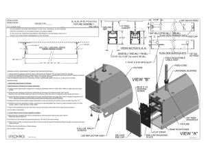 MODx Pendant Fixture Assembly Instructions