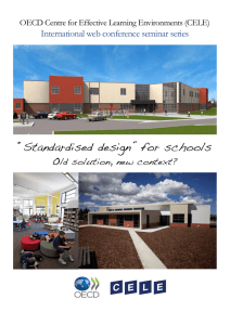 “Standardised design” for schools