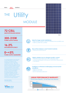 Utility - Trina Solar