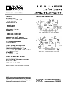 Technical Data Sheet.