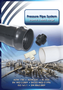 Pressure Pipe System