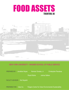 Food Assets, Trenton, NJ - Center for Urban Environmental