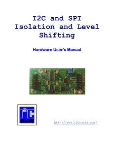 I2C and SPI Isolation and Level Shifting