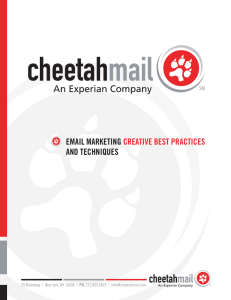 email marketing creative best practices and techniques