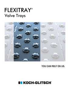 FLEXITRAY® valve trays brochure - Koch
