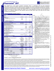 Fluorosint 207 (Product Data Sheet)