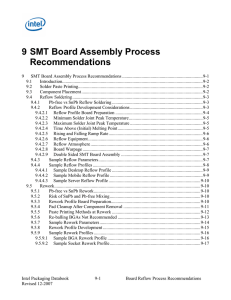 9 SMT Board Assembly Process Recommendations