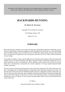 backwards running
