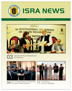 ISRA NEWS - Isra University