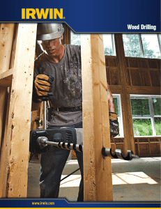 Wood Drilling