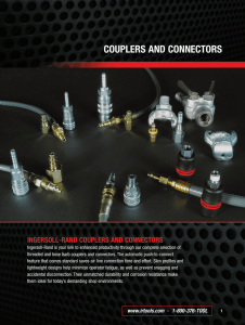couplers and connectors