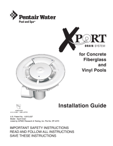 Xport/SDX Installation Guide (Rev d) August 06