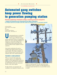 Automated gang switches keep power flowing to generation