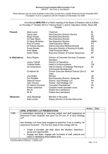 Enc A - Sherwood Forest Hospitals NHS Foundation Trust