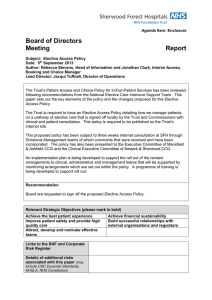 Enc F Board Committee Access Policy Cover Sheet July 2013 V2 JT