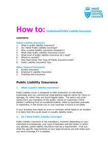 How to: Understand Public Liability Insurance