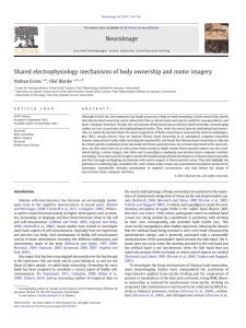 Shared electrophysiology mechanisms of body - Infoscience