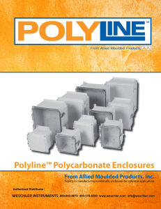 Polyline Enclosures - Categories