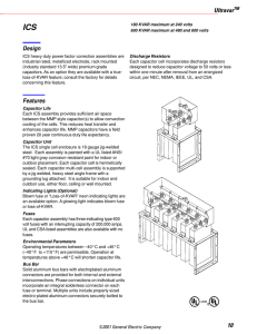 ICS 100-600 KVAR